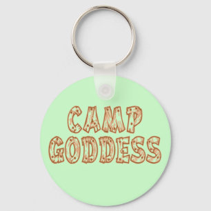 Camp Goddess Key Ring