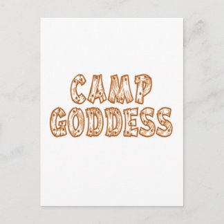 Camp Goddess Postcard