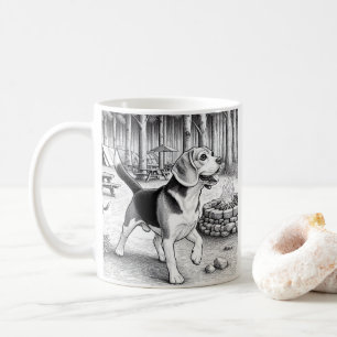 Camp Ground Beagel Coffee Mug