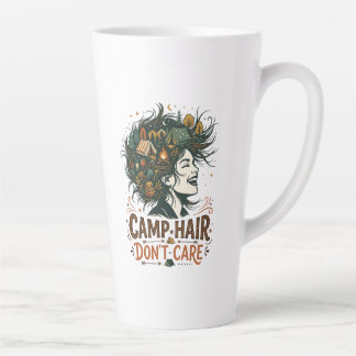 Camp Hair Don't Care Latte Mug