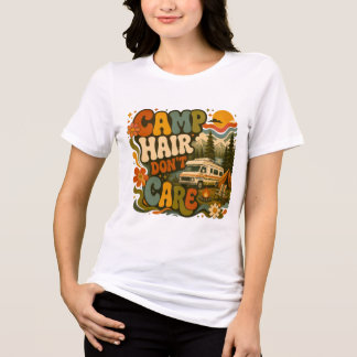 Camp Hair Don't Care Tri-Blend Shirt