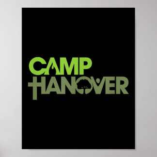 Camp Hanover Logo - Dark Colours Poster