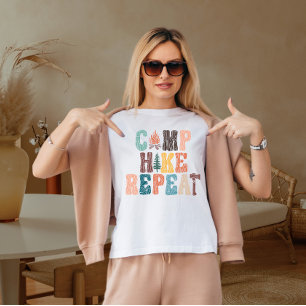 Camp hike repeat T-Shirt