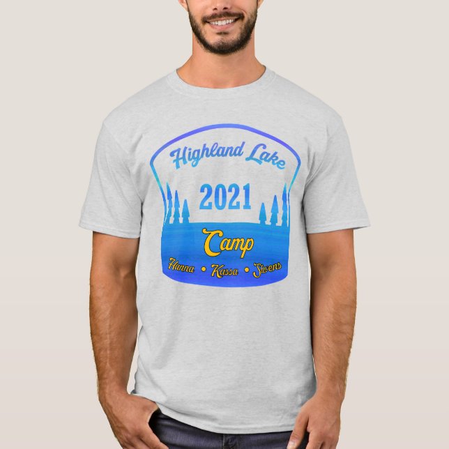Camp Kassa 2021 Blue T-Shirt (Front)