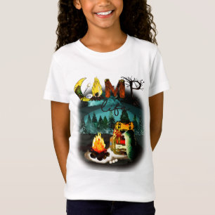 Camp Life - Camping Nature Hiking Fire Backpack T-Shirt