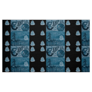 Camp Life Fun Fabric