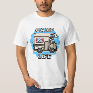 Camp Life   Retro Camper T-Shirt
