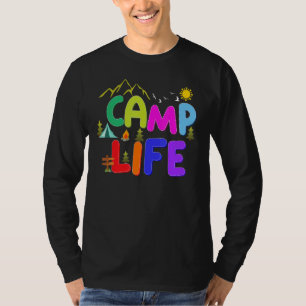 Camp Life Summer Camper Camping Kids 1 T-Shirt