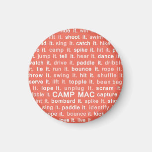 Camp Mac Magnet (Red Do It)