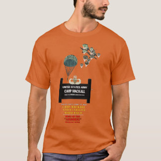 Camp MacKall NC Home of the Sign Jumpers AOP SIze  T-Shirt