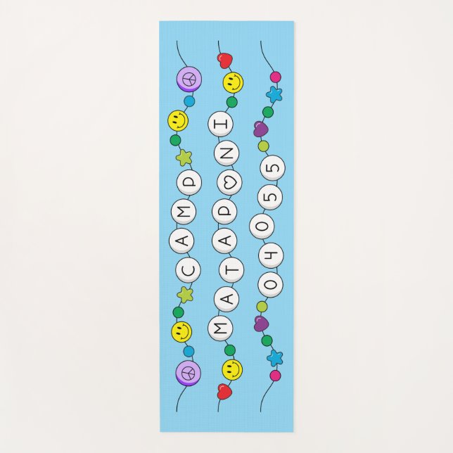 Camp Mataponi Yoga Mat (Front)