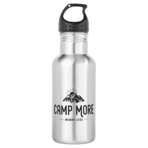 Camp More Worry Less 532 Ml Water Bottle
