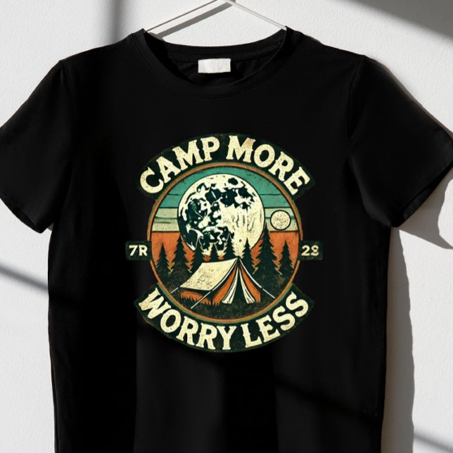 CAMP MORE WORRY LESS T-Shirt (Creator Uploaded)