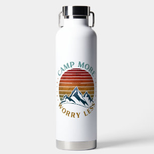 CAMP MORE WORRY LESS WATER BOTTLE