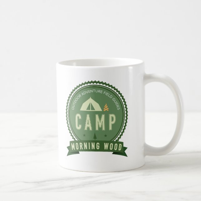 CAMP MORNING WOOD Mug (Right)