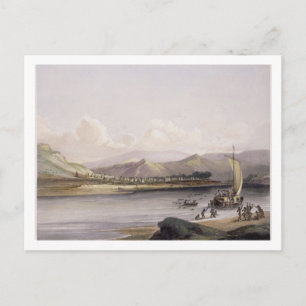 Camp of the Gros Ventres of the Prairies on the Up Postcard