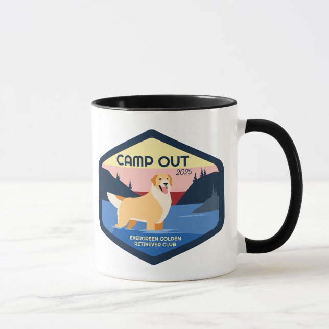 Camp Out 2025 Golden Mug (Right)