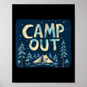 Camp Out By Night Costume For Adults And Kids Poster