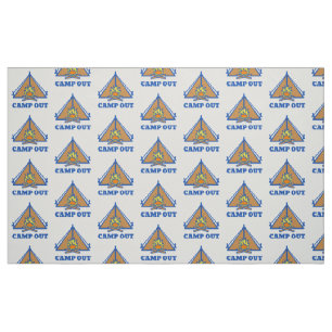 Camp out fabric