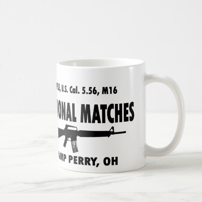 Camp Perry National Matches M16 Coffee Mug (Right)