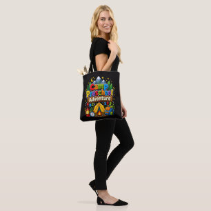 Camp Preschool Adventure Back to School First Day Tote Bag