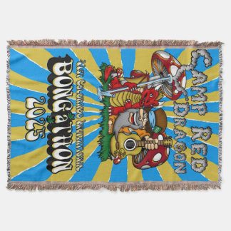 Camp Red Dragon 2025 B.A.T. Throw Blanket