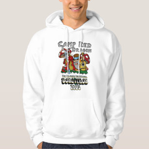 Camp Red Dragon 2025 B.A.T. White Hoodie