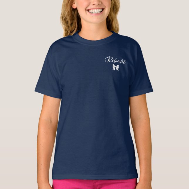 Camp Robindel Bow Design T-Shirt (Front)