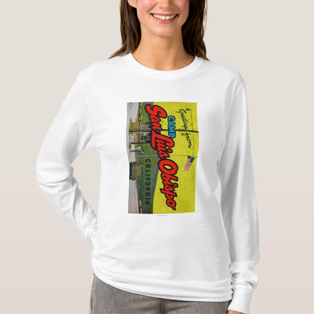 Camp San Luis Obispo, California T-Shirt (Front)
