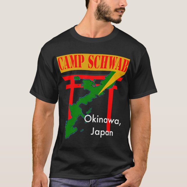 Camp Schwab, Nago, Okinawa, Japan T-Shirt (Front)