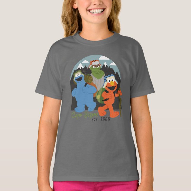 Camp Sesame Street EST. 1969 T-Shirt (Front)