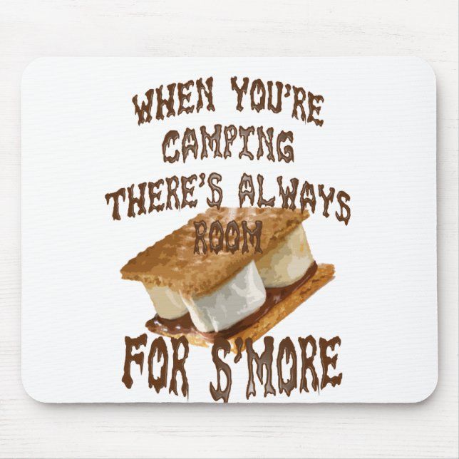 Camp Smores Mouse Pad (Front)