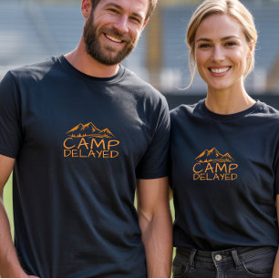 Camp Somehow Outdoor Humour Hiking Shirt