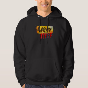 Camp Staff Summer Campground Host Crew Counsellor Hoodie