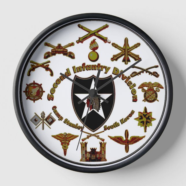 Camp Stanley Wall Clock (Front)