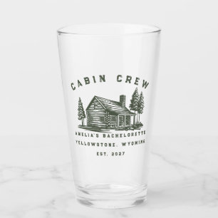 Camp Theme Camping Weekend Bachelorette Party Glass