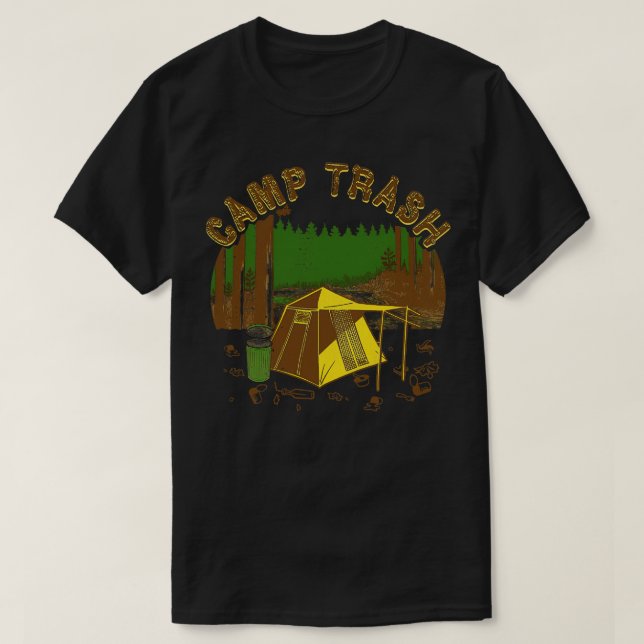 Camp Trash Stuart Larkin Mad TV T-Shirt (Design Front)