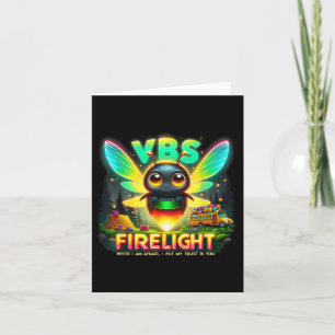 Camp Vacation Bible School Firework 2025 Vbs Camp  Card