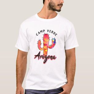 Camp Verde Arizona Usa Desert Cactus Vacation Souv T-Shirt