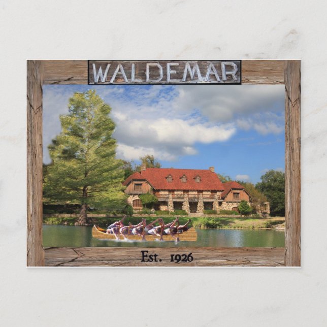 Camp Waldemar Postcard (Front)