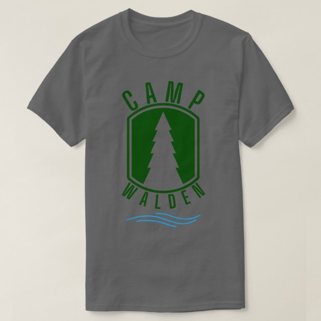 Camp Walden 8 T-Shirt (Design Front)