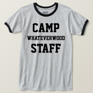 Camp Whateverwood Staff Grey T-Shirt
