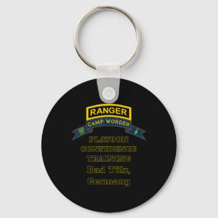 Camp Worden Platoon Confidence Training Dark Colou Key Ring