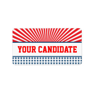 Campaign Advertisement Label