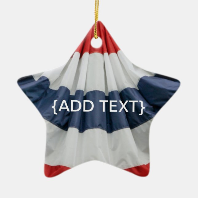 Campaign Ceramic Tree Decoration (Front)