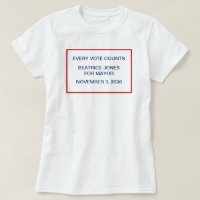 Campaign Election Night Candidate Motto Template