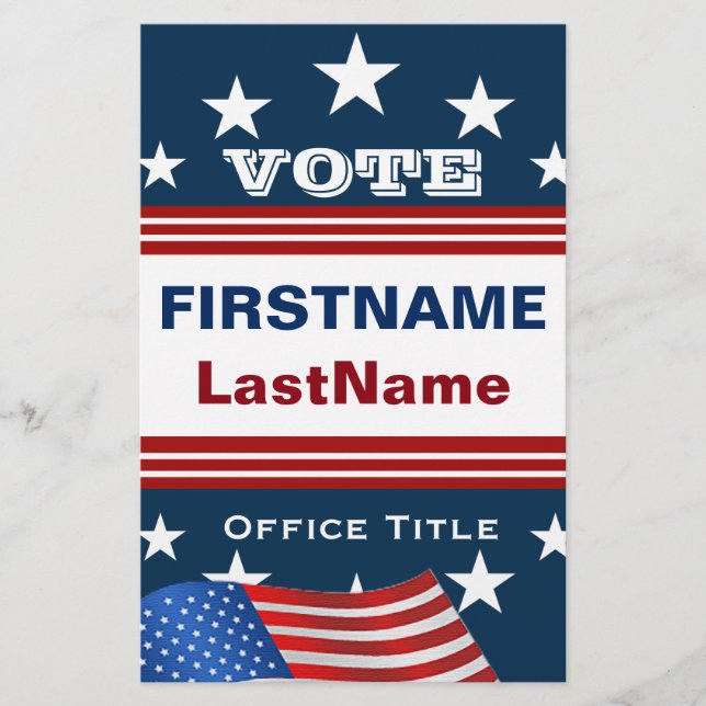 Campaign Flyer Template (Front)