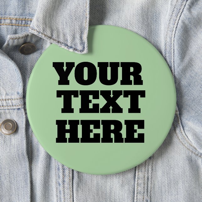 CAMPAIGN POLITIICAL BUTTON CUSTOM  (In Situ)