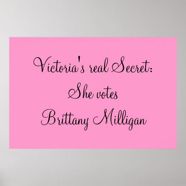 Campaign poster (Front)