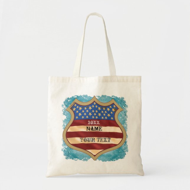 Campaign Shield  Tote Bag (Front)